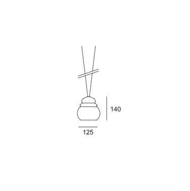 Sospensione BLACK CHROME - 1xcm,600